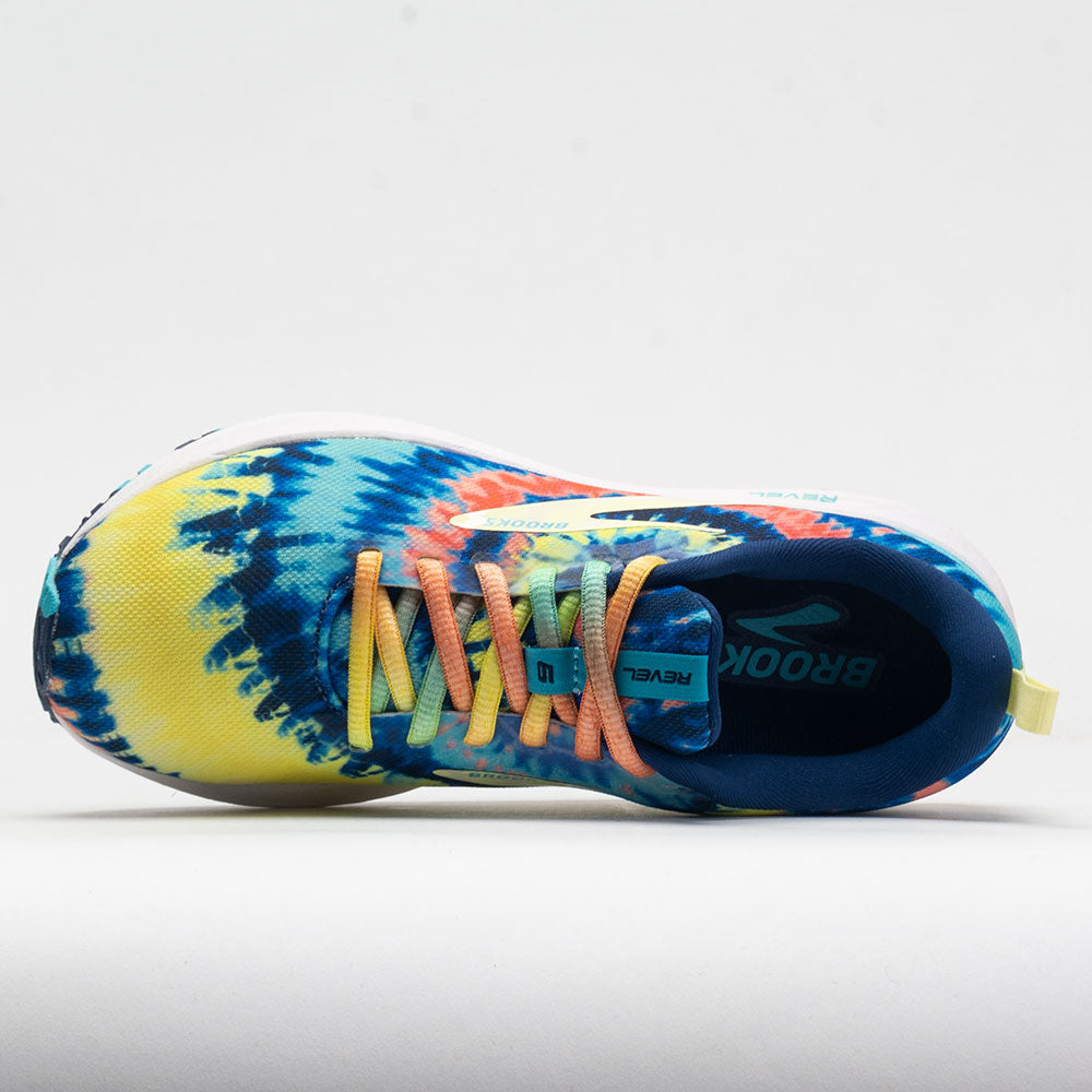 Brooks Revel 6 Women's  Tie-Dye Blue/Bachelor Button/White
