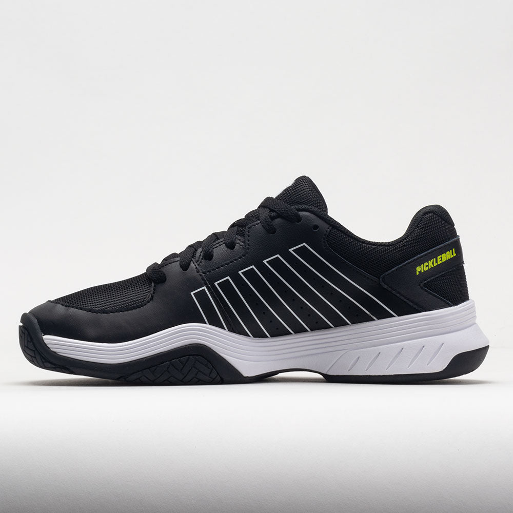K-Swiss Court Express Pickleball Men's  Black/White/Evening Primrose