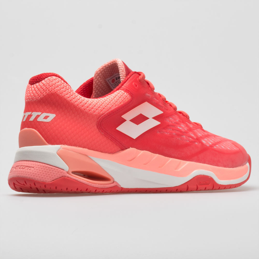 Lotto Mirage 100 Speed Women's  Red Fluo/All White/Vivid Rose