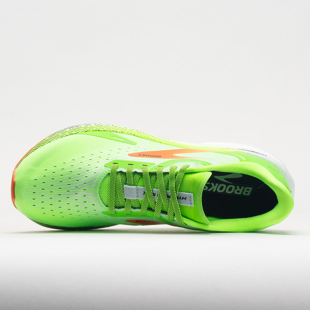 Brooks Hyperion Max Men's  Green Gecko/Red Orange/White