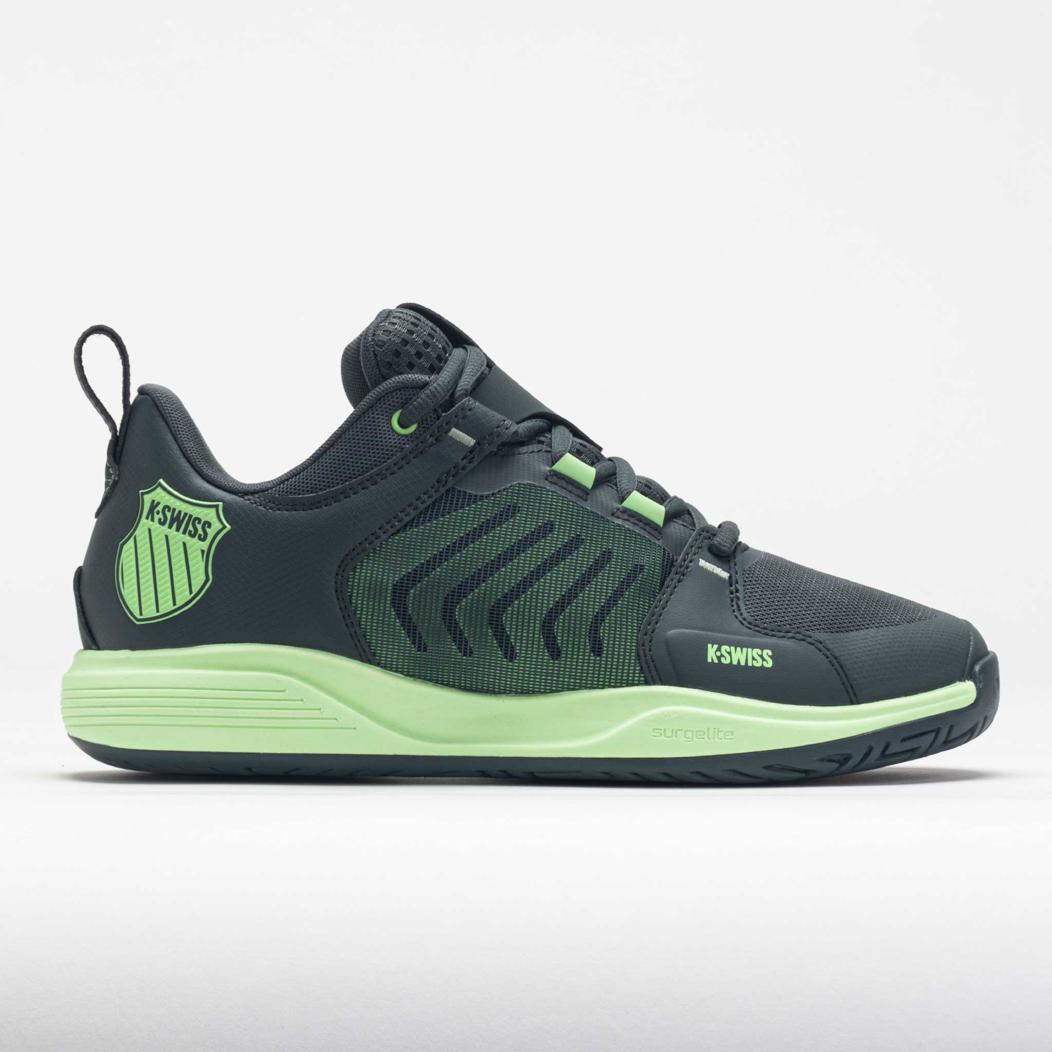K-Swiss Ultrashot Team Men's  Urban Chic/Soft Neon Green